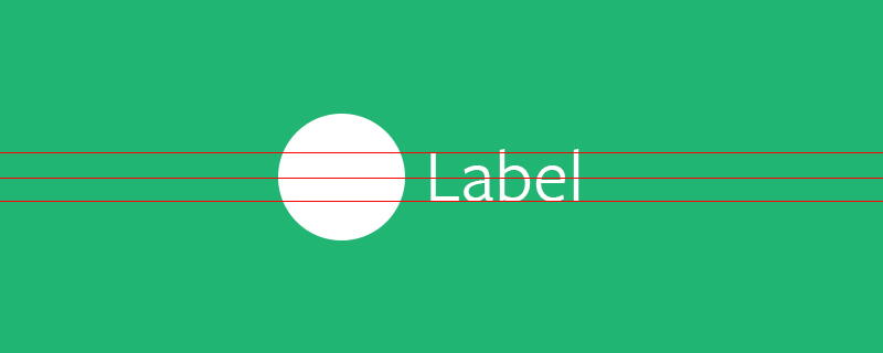 icon label UI design